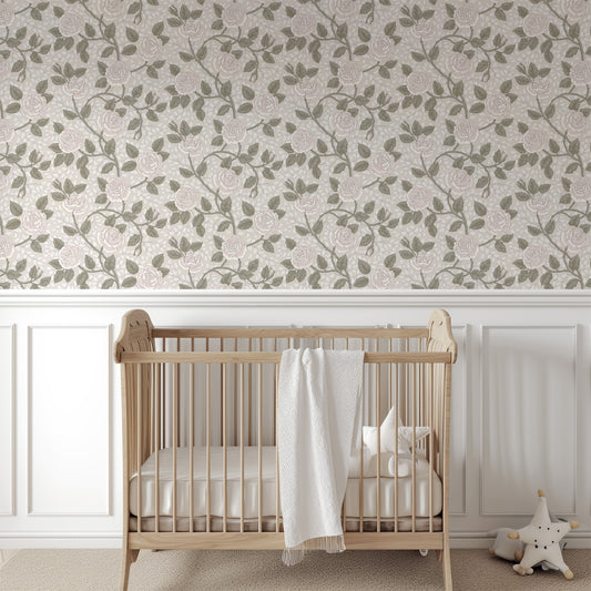 Everblooming Rose in Beige