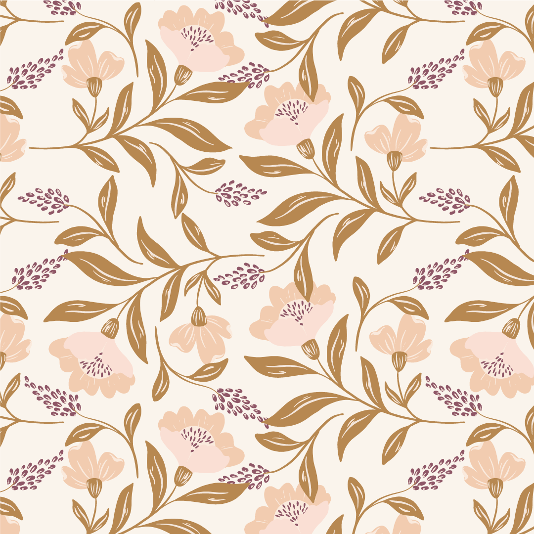 Floral Vines Wallpaper