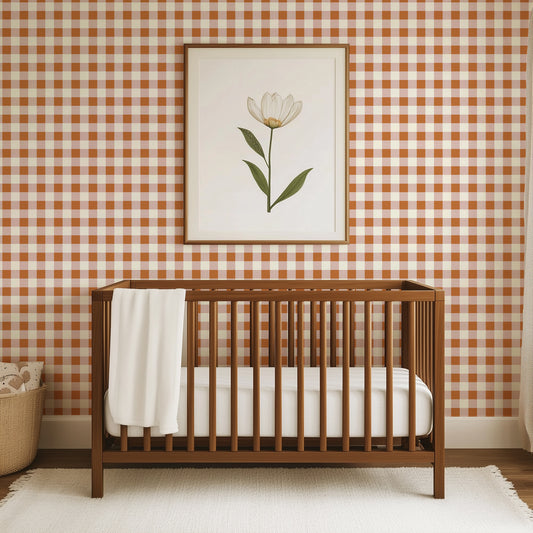 Rust Gingham