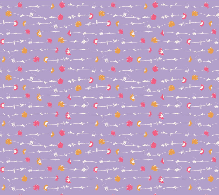 Whimsical Wildflowers (Purple)