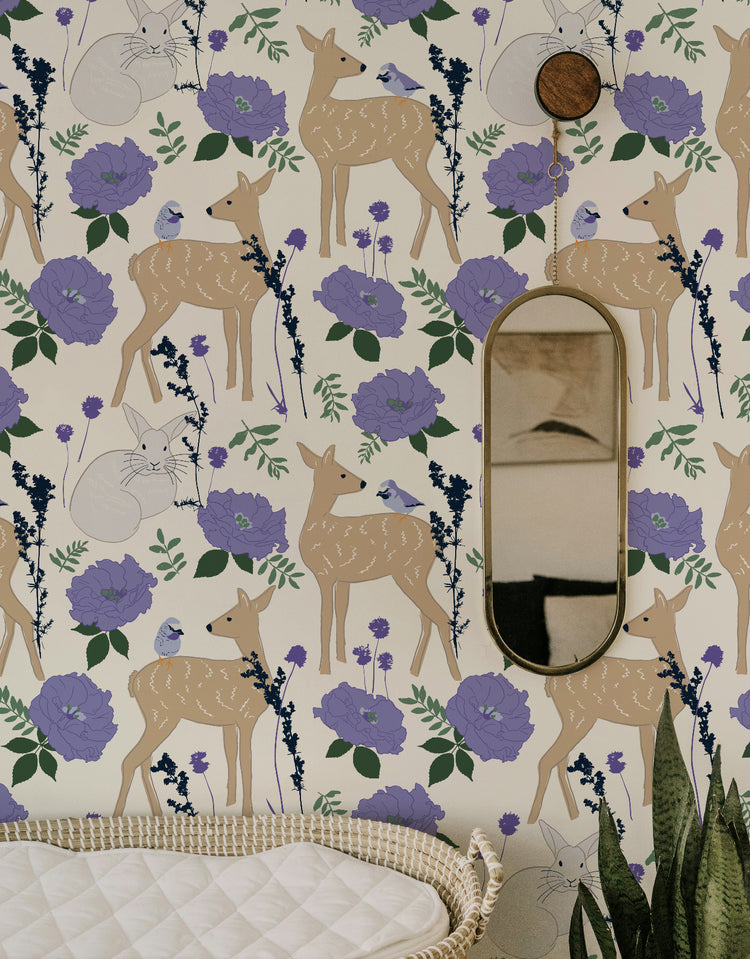 Serene Forest (Cream)