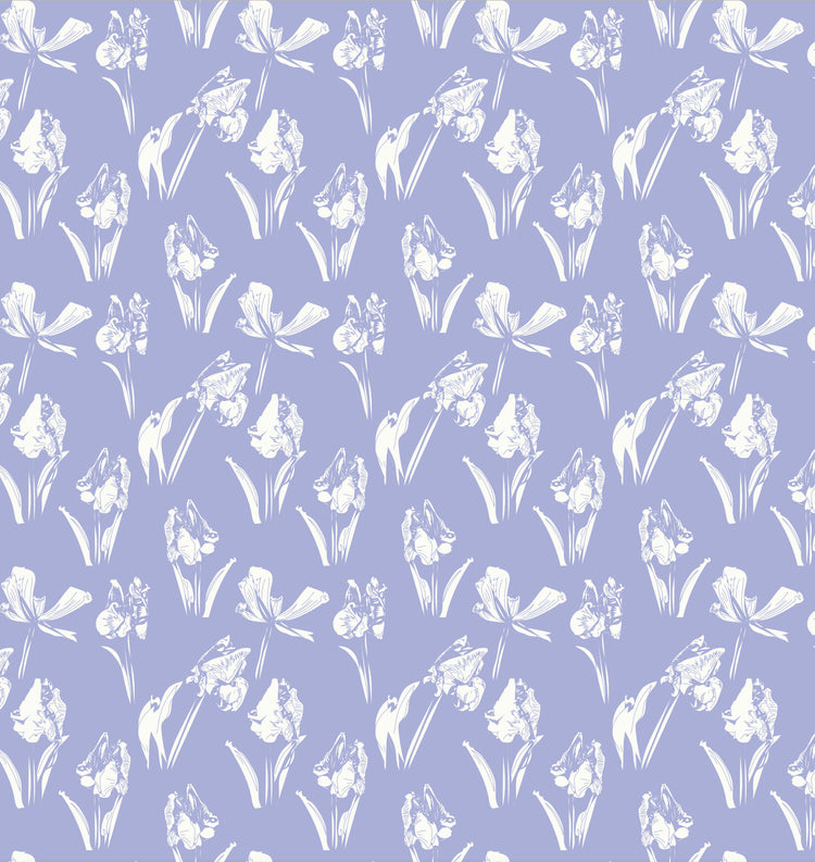 Delicate Tulips (Periwinkle)
