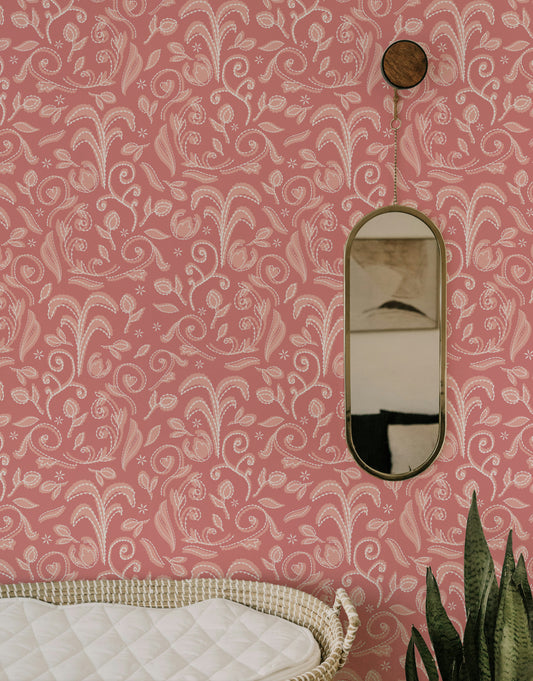 Baroque Beauty in Pink