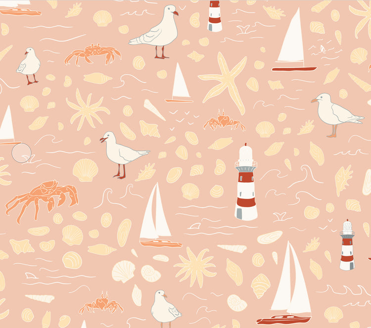 Shoreline Serenade (Coral)