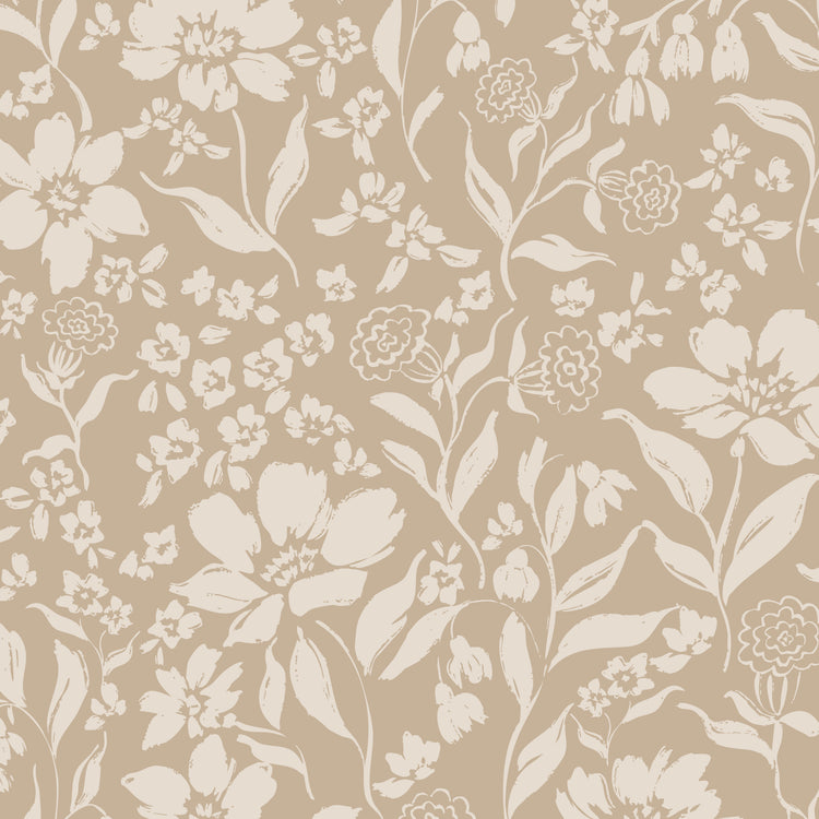 Anemone and Bluebells (Tan)