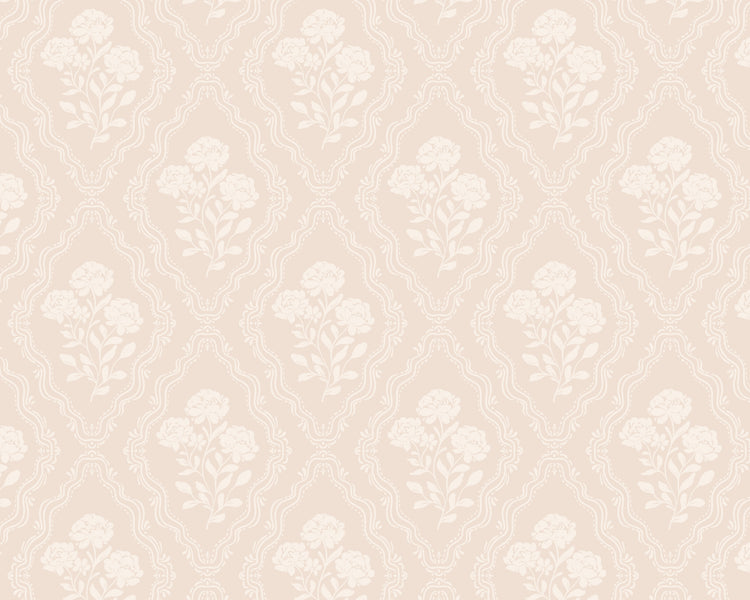 Victorian Bloom in Tan