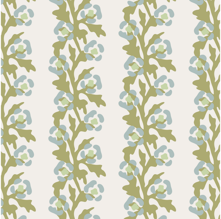 The Juliet Wallpaper (Blue)