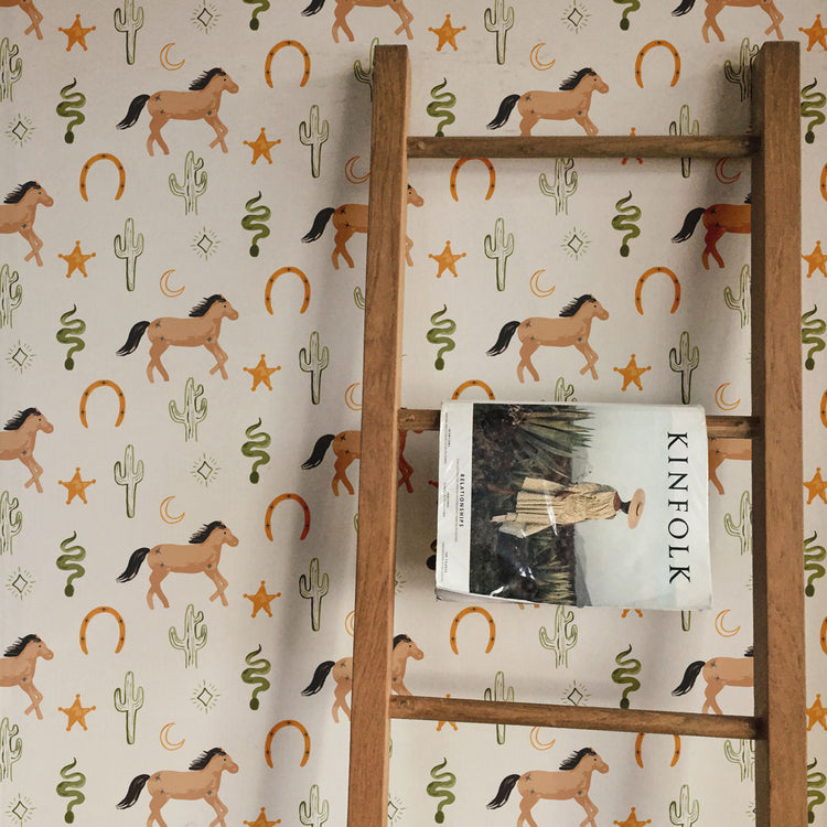 Western Desert Boho Wallpaper