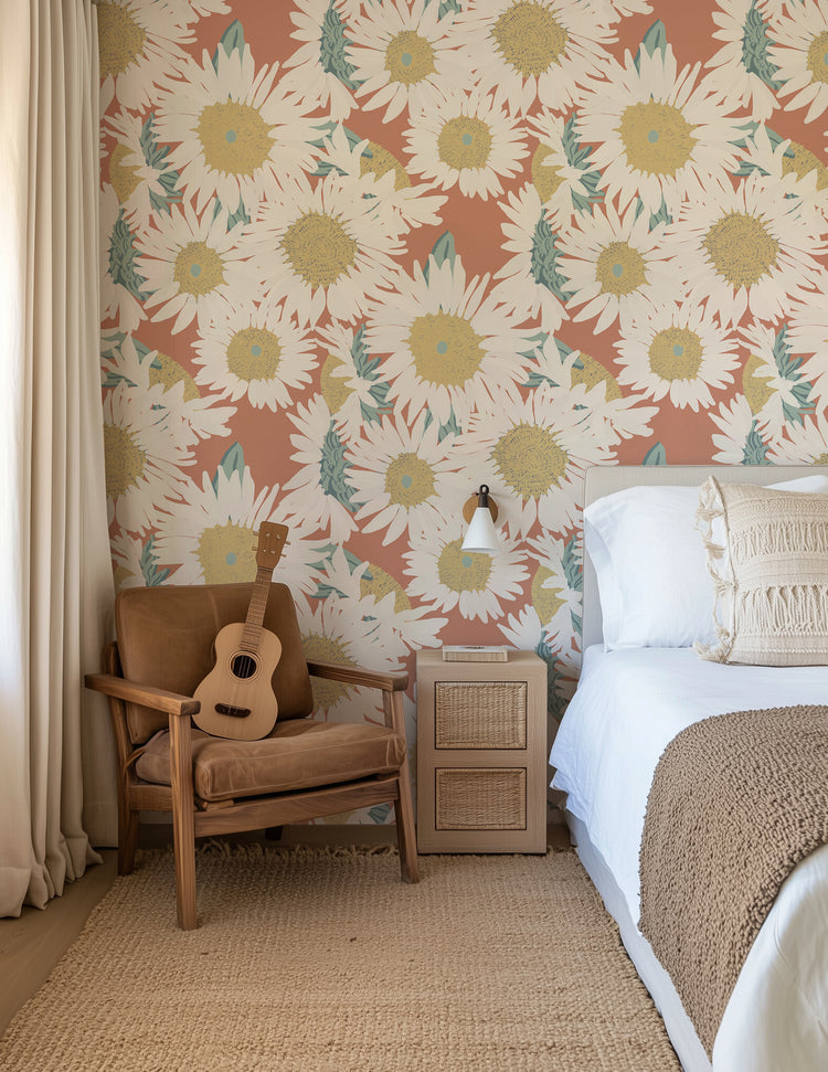 Sunflower Burst in Copper