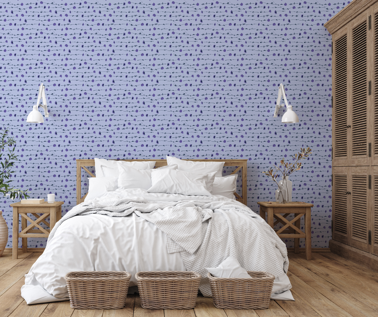 Whimsical Wildflowers (Periwinkle)
