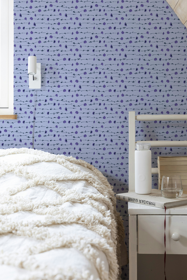 Whimsical Wildflowers (Periwinkle)