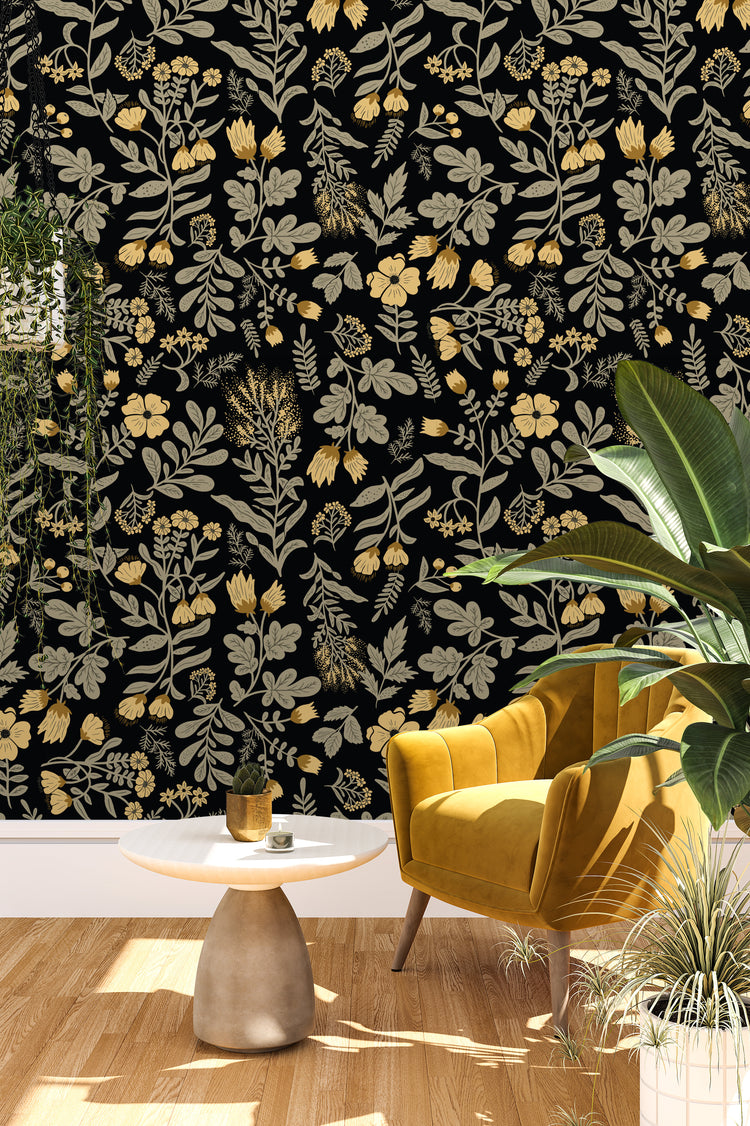 Golden Wildflowers (Large)