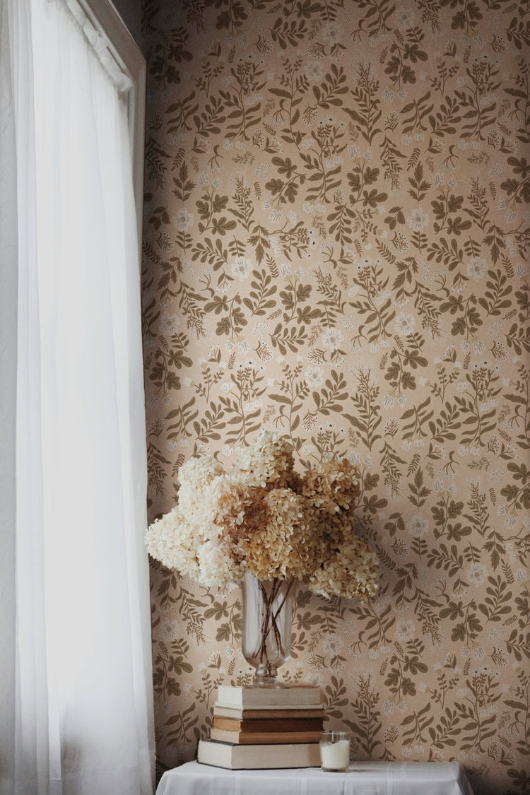 Wildflowers in Oatmeal