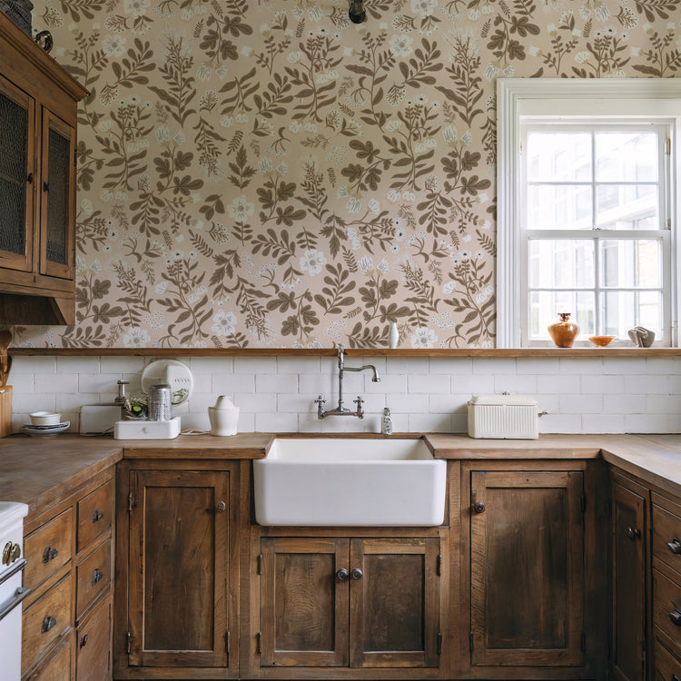 Wildflowers in Oatmeal