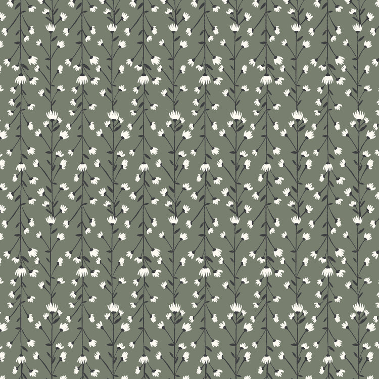 Claire Wallpaper (Forest) from The Haven Collection