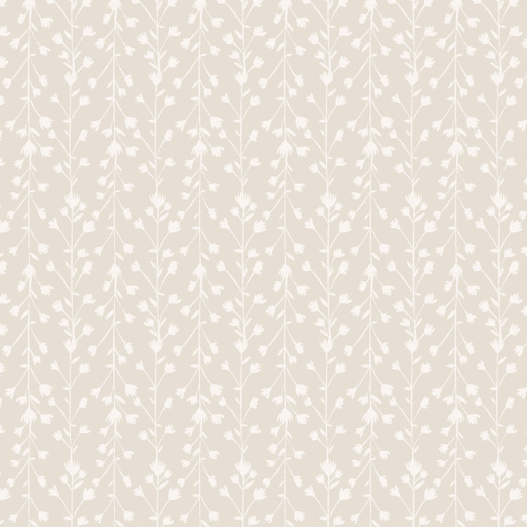 Claire Wallpaper (Taupe) from The Haven Collection