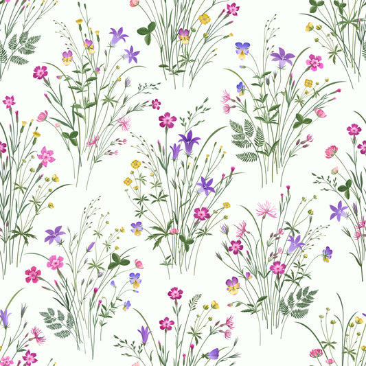 Meadow Bouquet Wallpaper