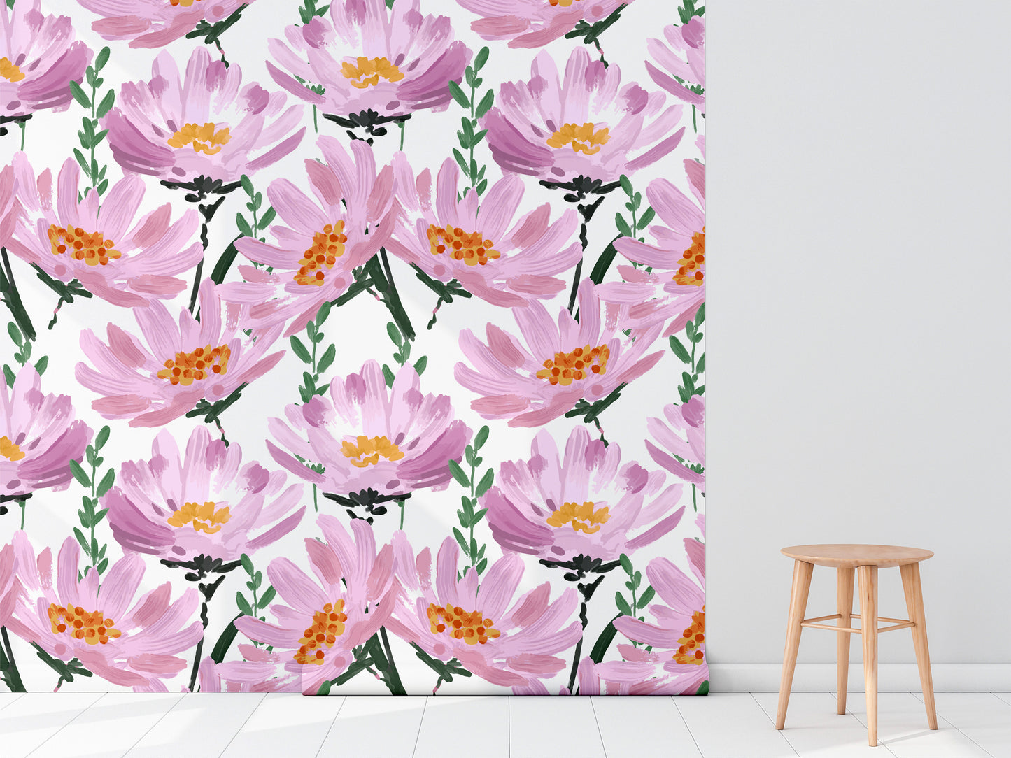 Garden Blooms Wallpaper