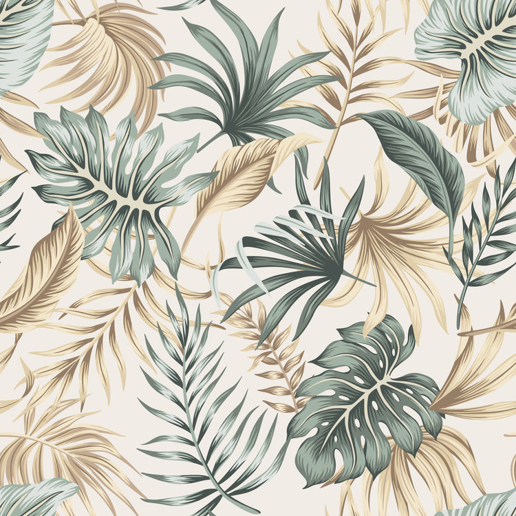 Vintage Tropics Wallpaper