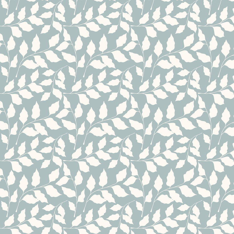 Eden Wallpaper (Powder Blue) from The Wynona Collection