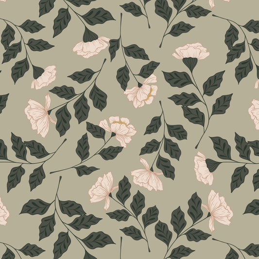 Ellie Wallpaper (Fern) from The Wynona Collection Remnant
