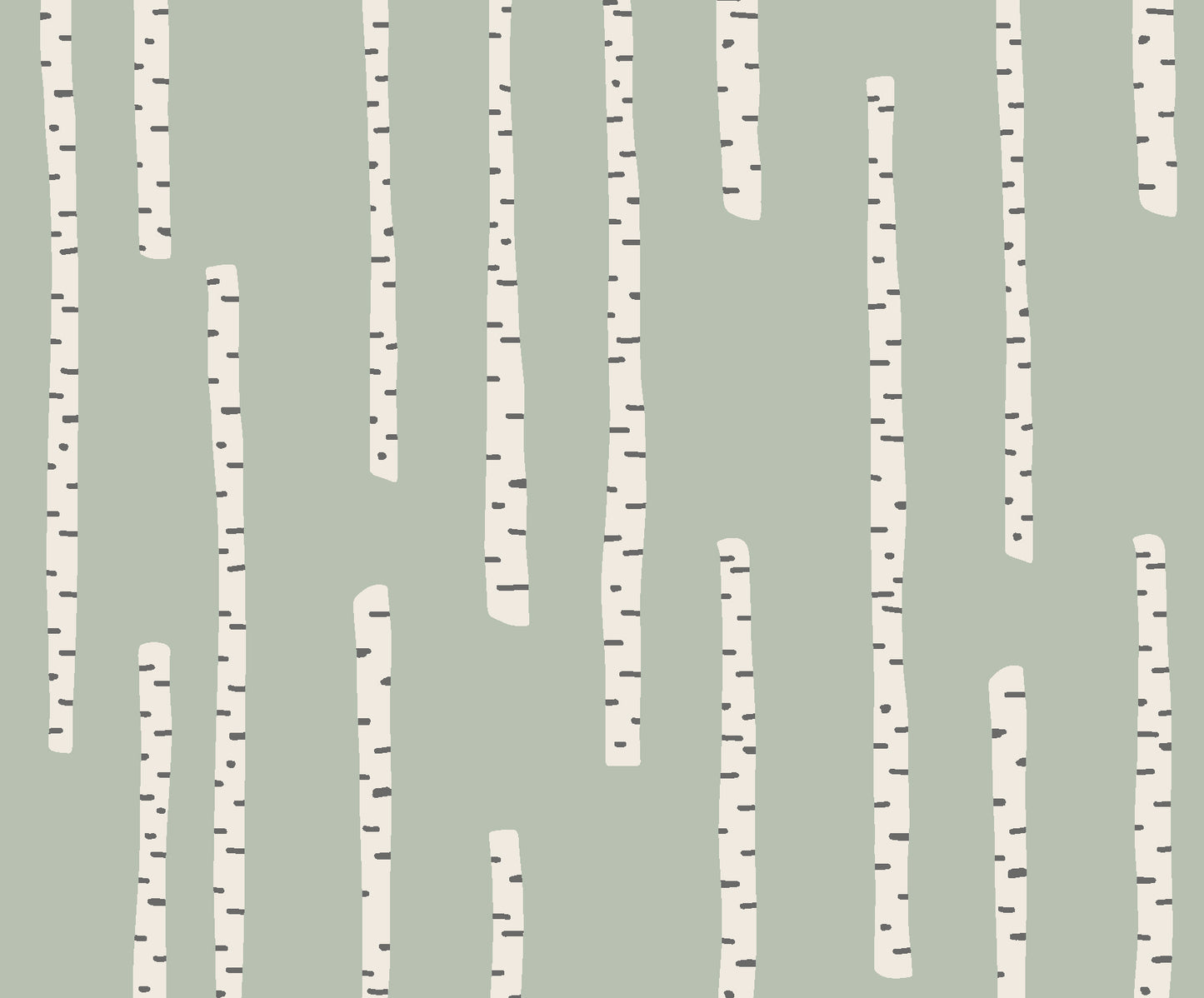 Aspen Forest (Mint) Wallpaper