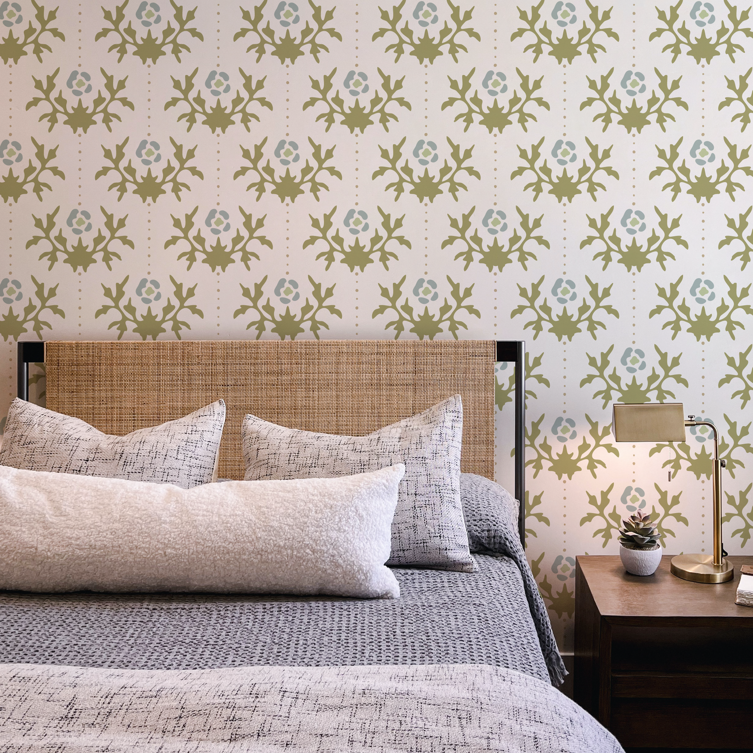 How to Make Your Own Rent Friendly Removable Wallpaper - At Charlotte's  House