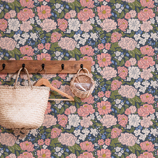 Flower Market Wallpaper