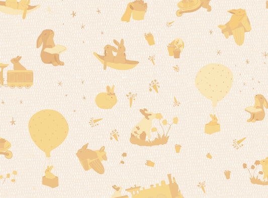 Busy Bunnies (Pastel)