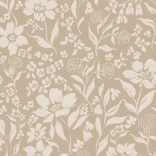 Anemone and Bluebells (Tan)