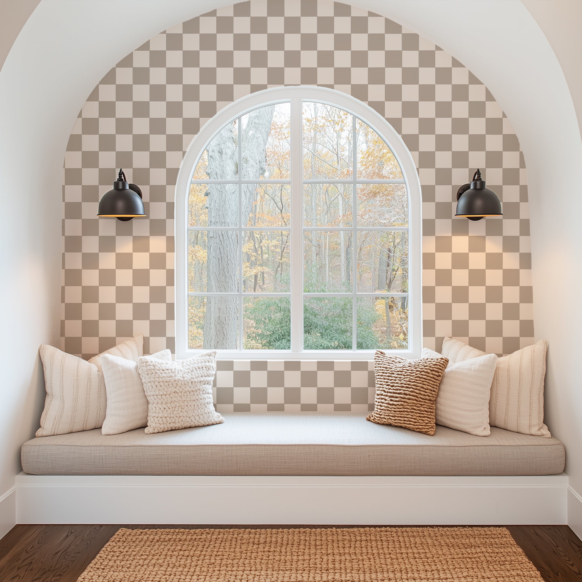 Painted Checks in Stone – Everett Park