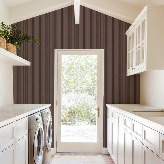 Cloth Stripes in Cinnamon
