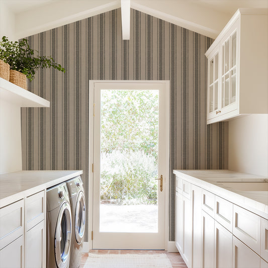 Cloth Stripes in Grey
