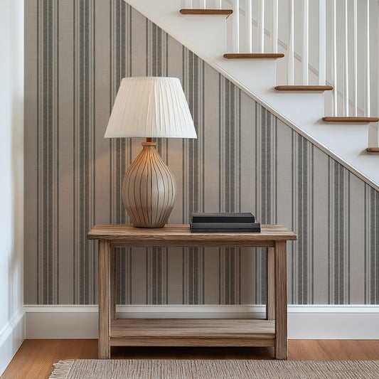 Cloth Stripes in Grey