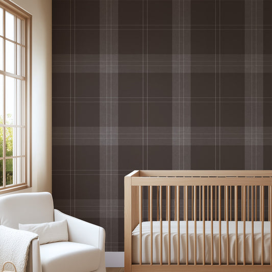 Plaid in Brown