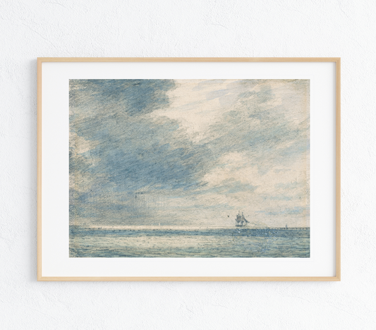 Lost at Sea Art Print