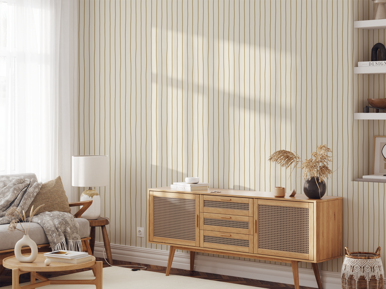 Nordica (Ochre) Wallpaper