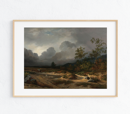 Thunderstorm is Brewing Art Print