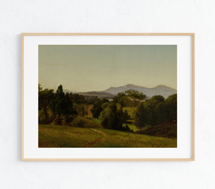 A Summer Evening Art Print