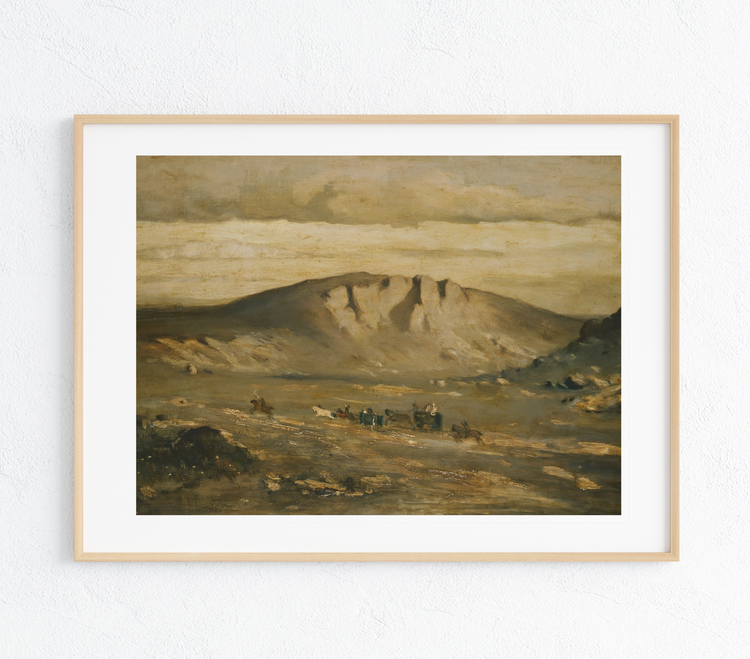 Lonely Landscape Art Print