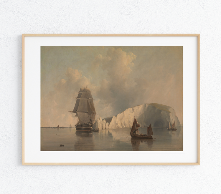 Isla of Wight Art Print