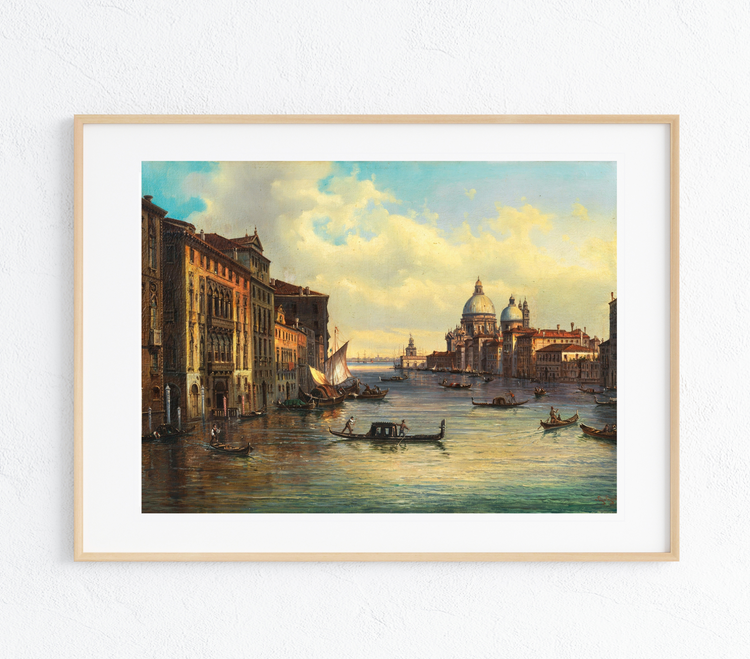 Venice Canal Art Print