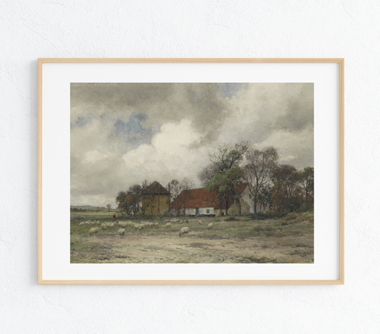 Dutch Landscape Art Print