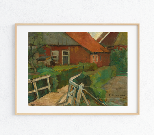 Dutch Farm Art Print