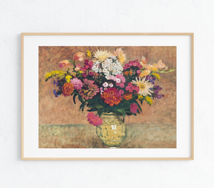 Czech Bouquet Art Print