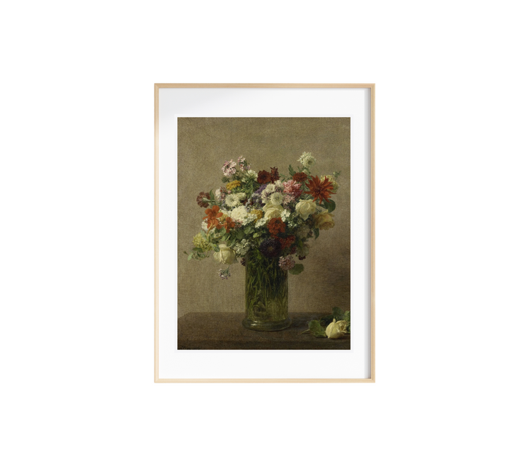 Flowers from Normandy Art Print