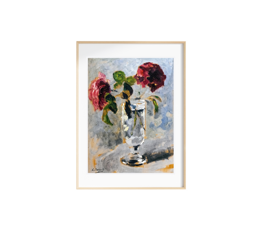 The Glass and the Rose Art Print