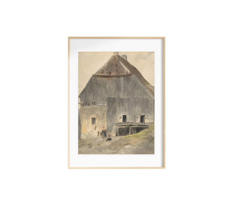 Watermill Art Print