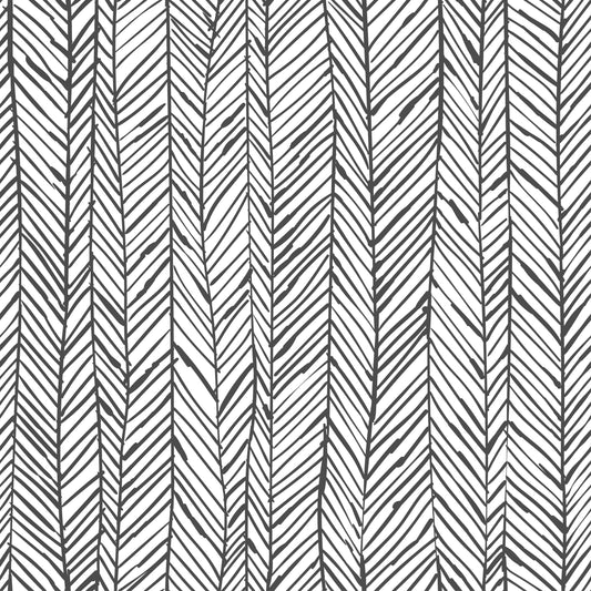 Abstract Herringbone Wallpaper