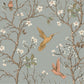 Vintage Hummingbird (Large Design) Wallpaper